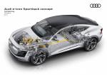 Audi e-tron Sportback Concept 2017 года